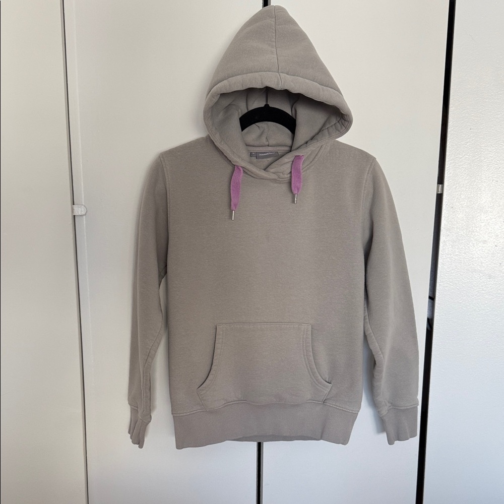 Audemars Piguet Gray Hoodie with Purple Drawstrings